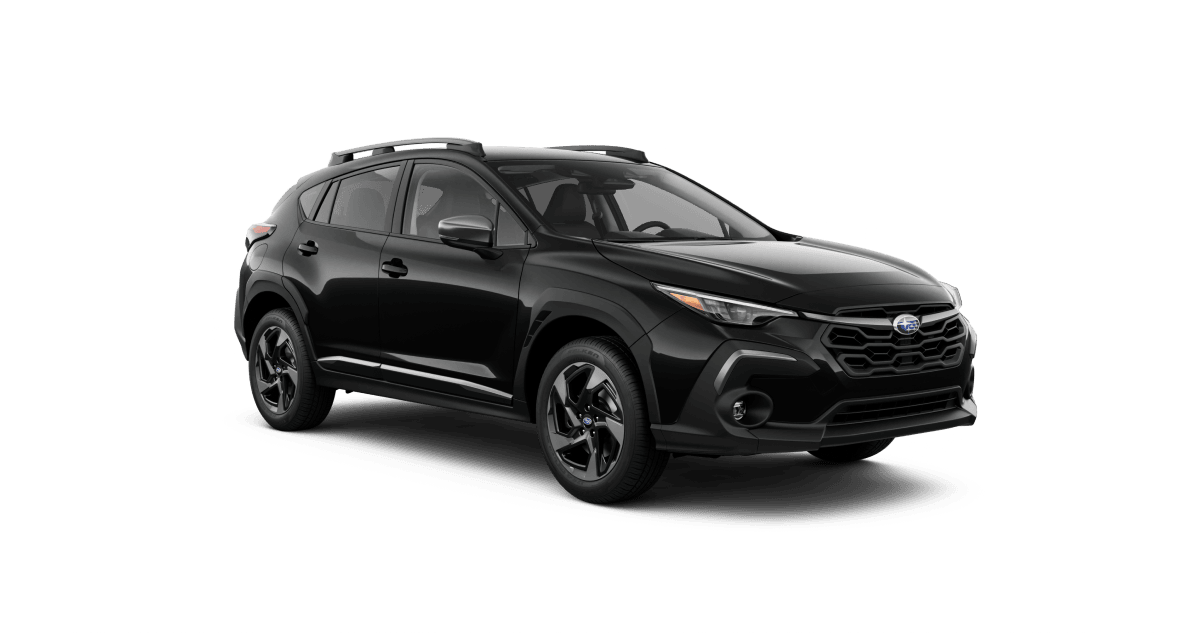 2027 Subaru Crosstrek Limited Shown in Crystal Black Silica