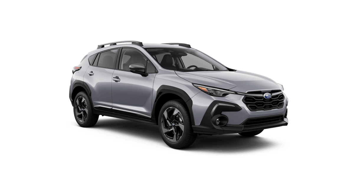 2027 Subaru Crosstrek Limited Shown in Ice Silver Metallic