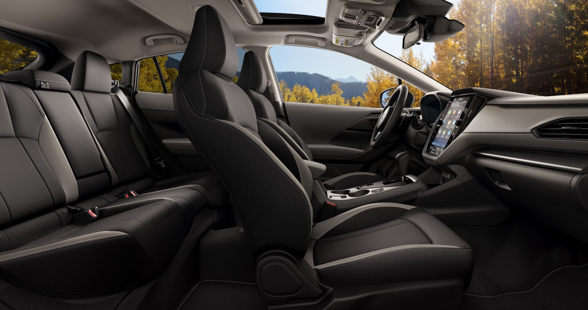 2027 Crosstrek Premium Shown in Black Cloth