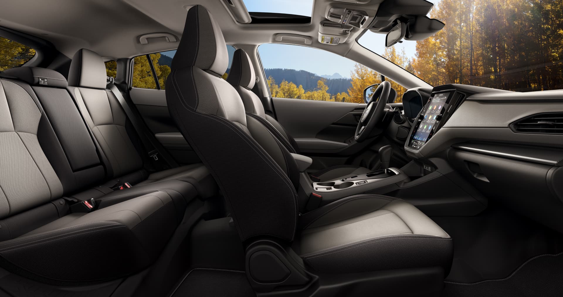 2027 Crosstrek Premium Shown in Gray Cloth