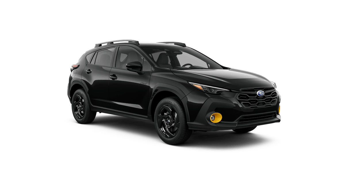 2026 Subaru Crosstrek Sport Hybrid Shown in Crystal Black Silica