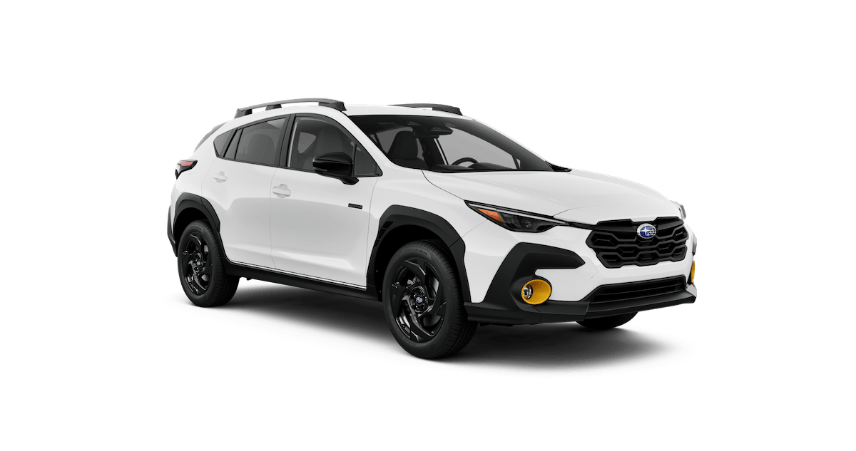 2026 Subaru Crosstrek Sport Hybrid Shown in Crystal White Pearl