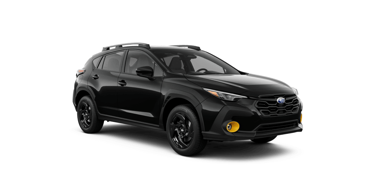 2027 Subaru Crosstrek Sport Hybrid Shown in Crystal Black Silica