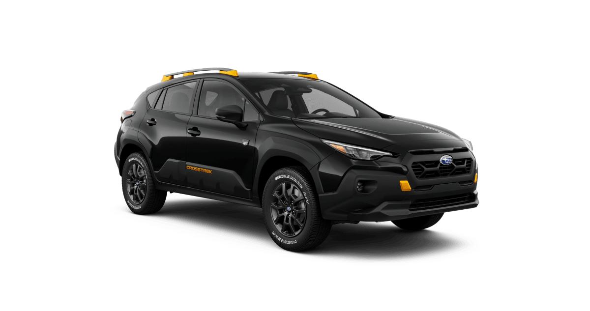 2027 Subaru Crosstrek Wilderness Shown in Crystal Black Silica
