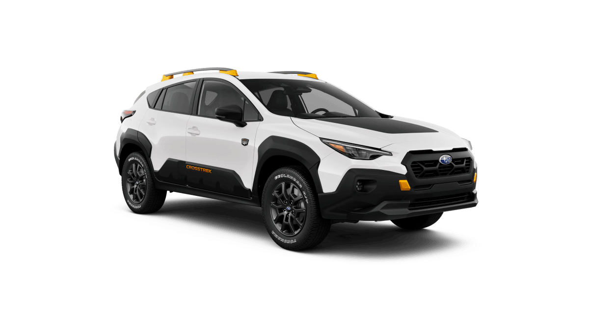 2027 Subaru Crosstrek Wilderness Shown in Crystal White Pearl