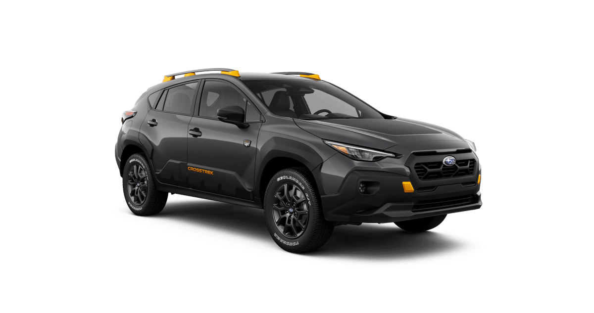 2027 Subaru Crosstrek Wilderness Shown in Magnetite Gray Metallic