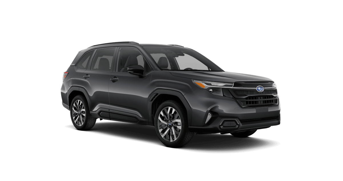 2026 Subaru Forester Touring Shown in Magnetite Gray Metallic