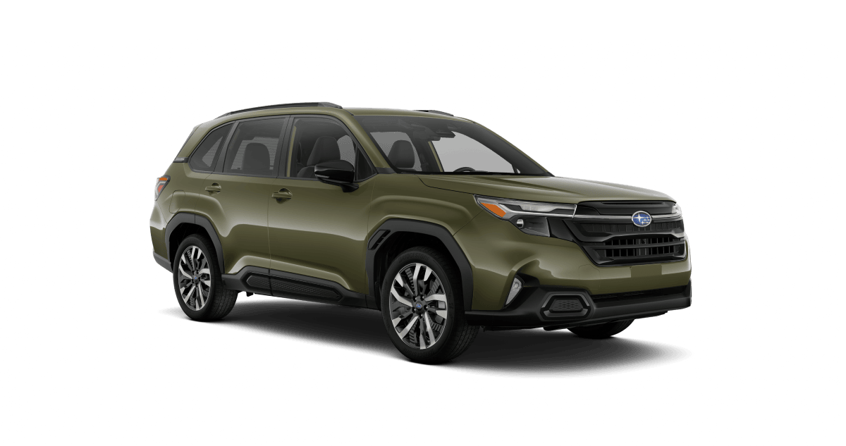 2026 Subaru Forester Touring Shown in Autumn Green Metallic