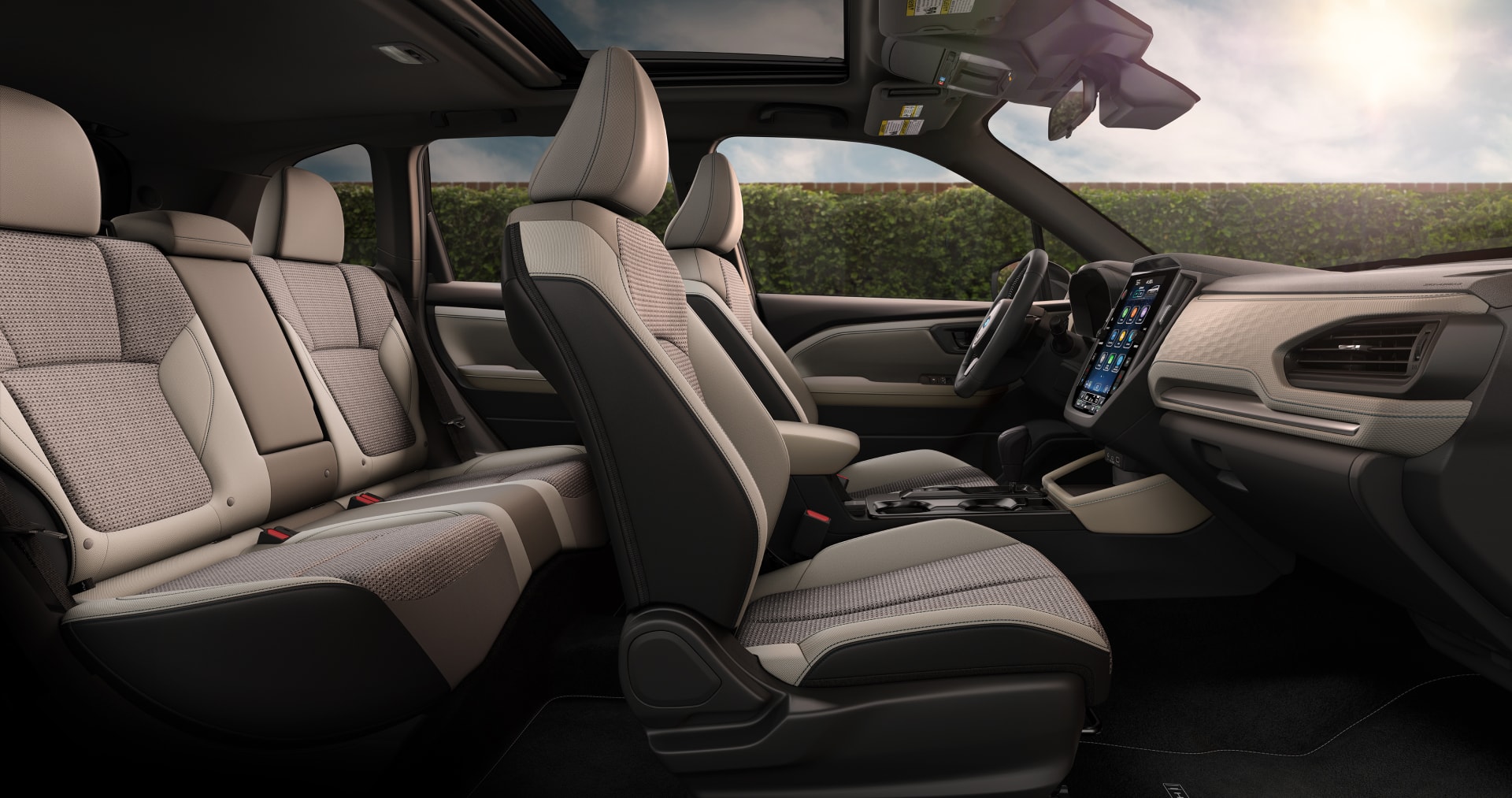 2025 Subaru Forester Premium Hybrid Shown in Premium Gray Cloth