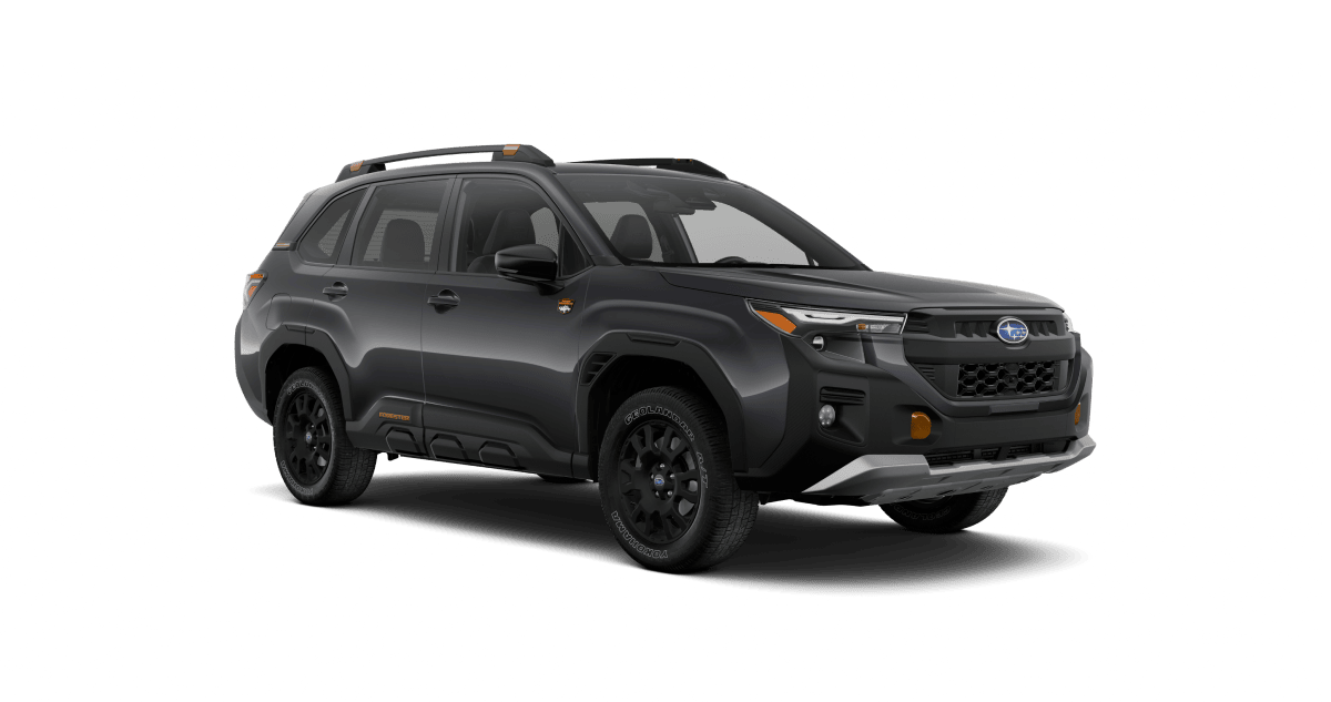2026 Subaru Forester Wilderness Shown in Magnetite Gray Metallic