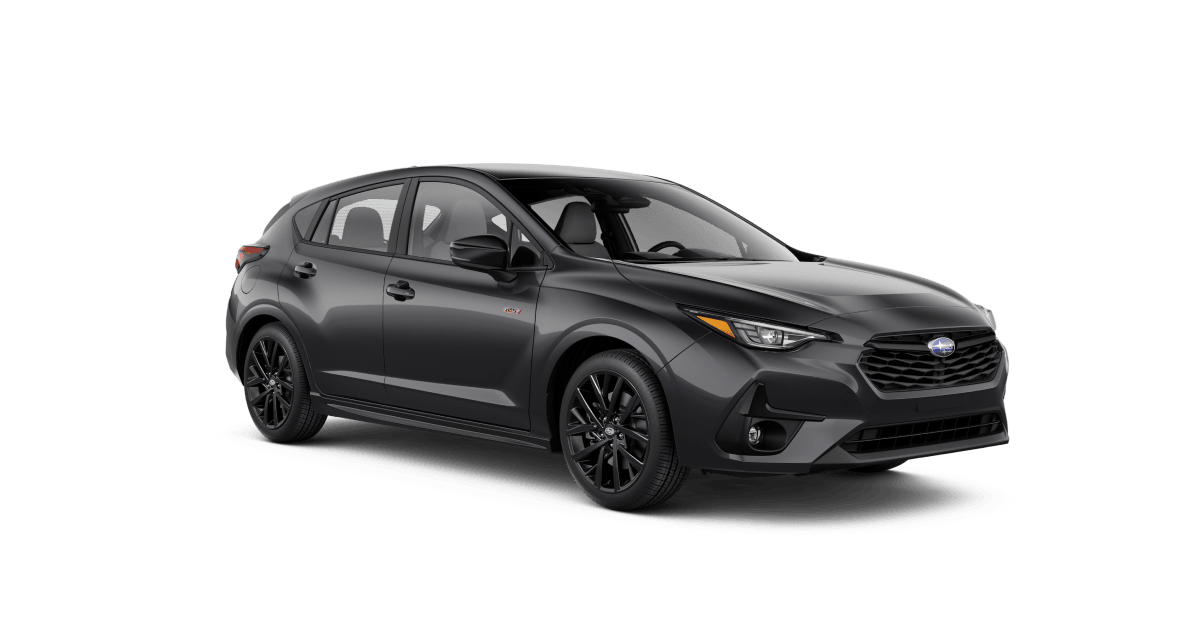 2026 Subaru Impreza RS Shown in Magnetite Gray Metallic