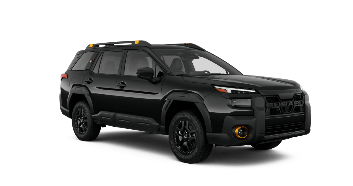 2026 Subaru Outback Wilderness Shown in Crystal Black Silica 