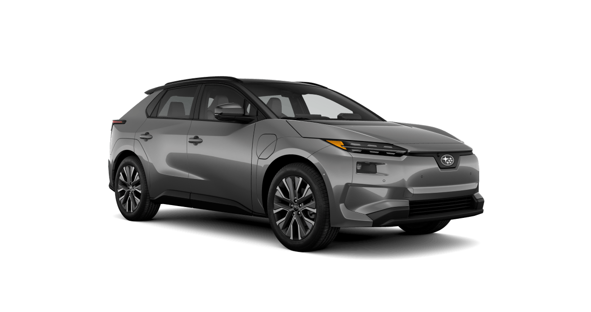 2026 Subaru Solterra Touring XT Shown in Smoked Carbon Two Tone
