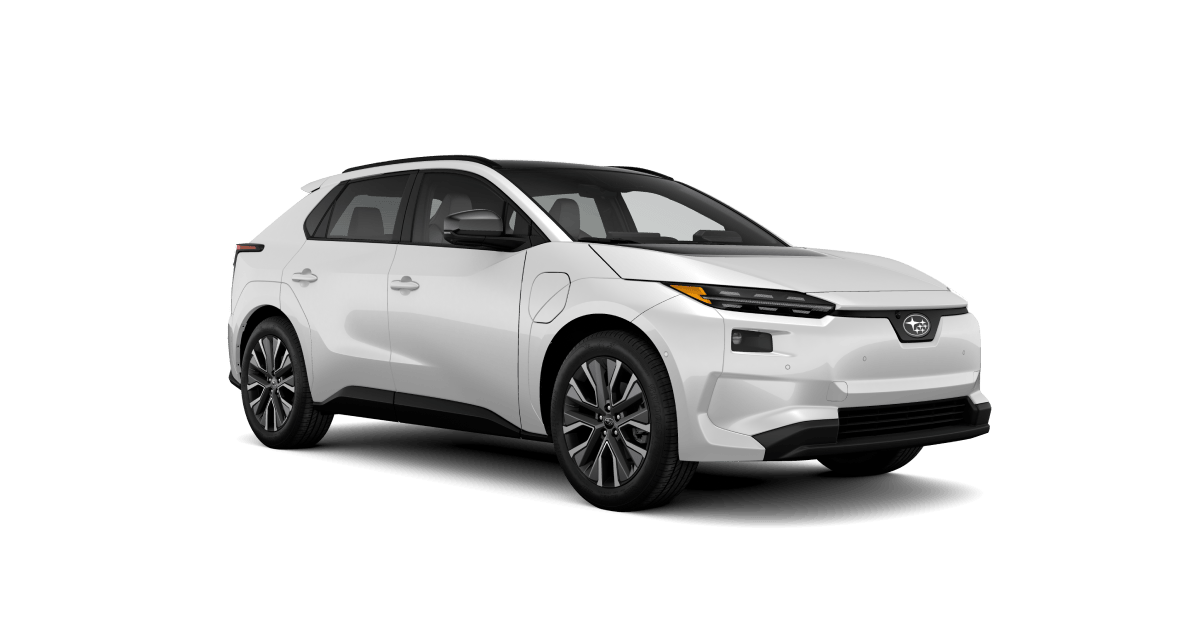 2026 Subaru Solterra Touring XT Shown in Cosmic White Pearl