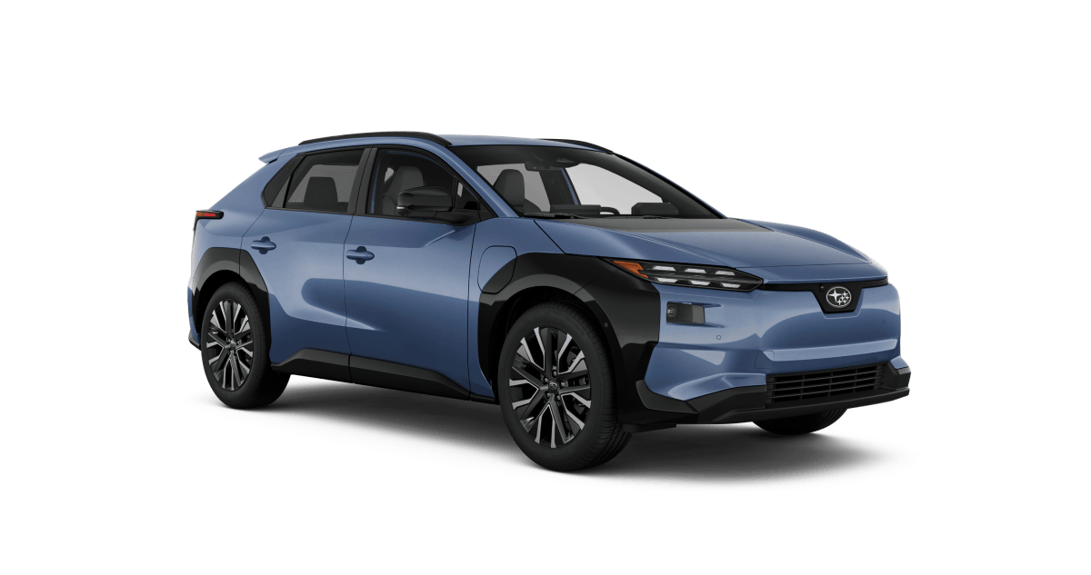 2027 Subaru Solterra Limited XT Shown in Harbor Mist Gray Pearl