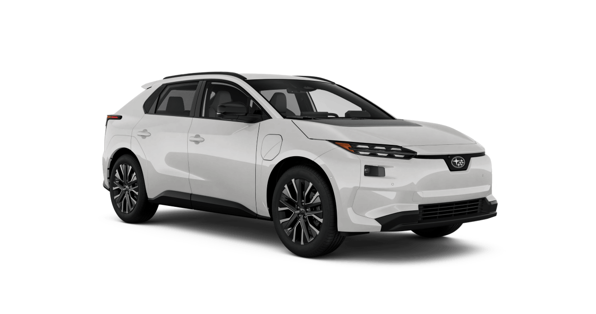 2027 Subaru Solterra Limited XT Shown in Cosmic White Pearl