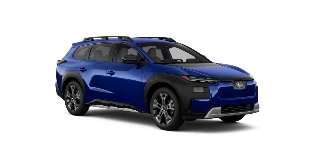 2027 Subaru Trailseeker Limited Shown in Sapphire Blue Pearl