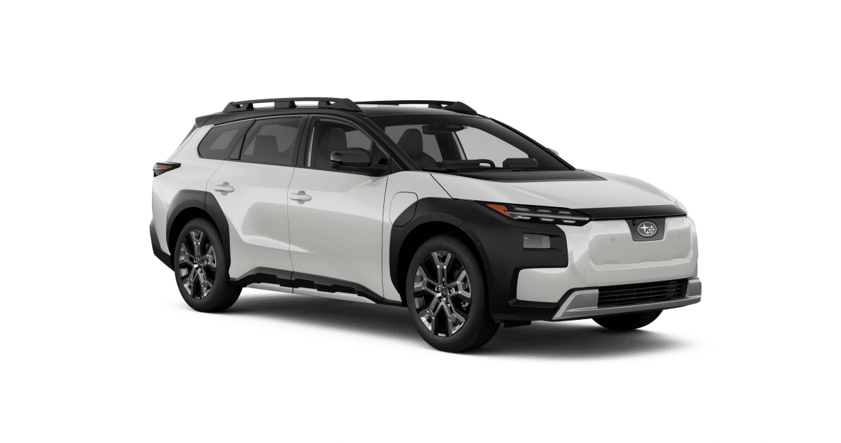 2027 Subaru Trailseeker Touring Shown in Crystal White Pearl / Crystal Black Silica Two Tone