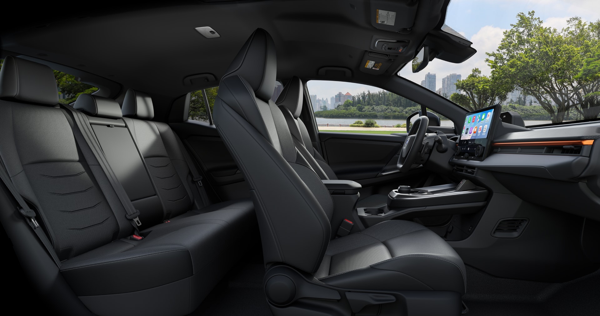 2026 Subaru Uncharted Premium FWD Shown in Black Cloth
