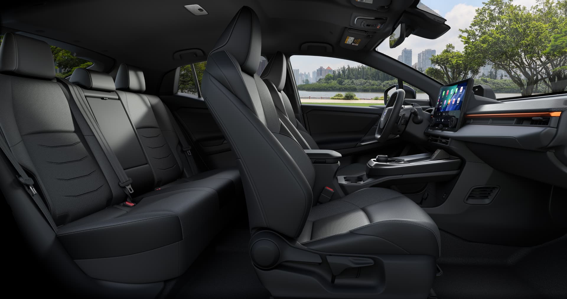 2027 Subaru Uncharted Premium FWD Shown in Black Cloth
