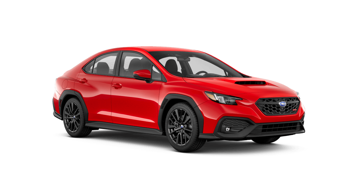 2026 Subaru WRX Premium Shown in Ignition Red