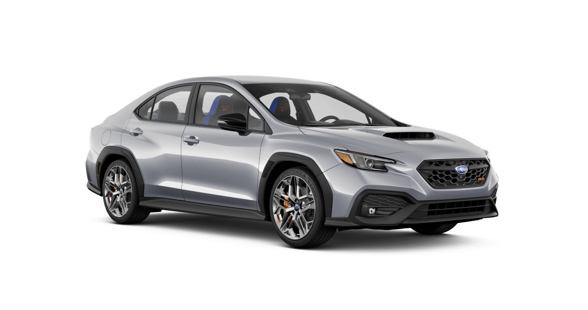 2026 Subaru WRX tS Shown in Ice Silver Metallic