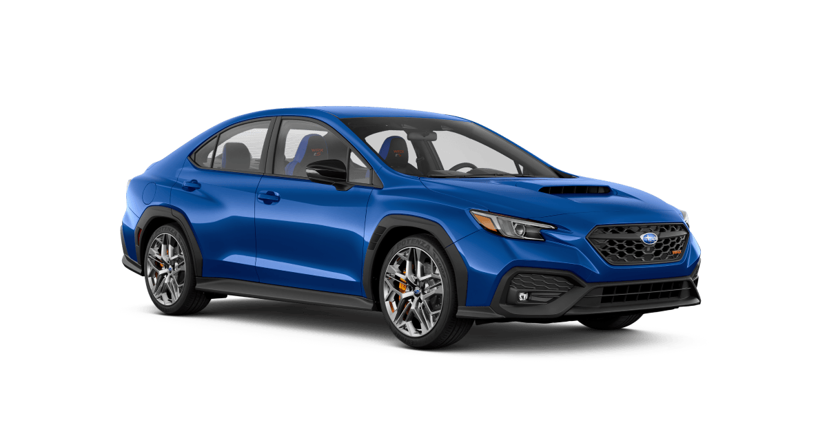 2026 Subaru WRX tS Shown in WR Blue Pearl