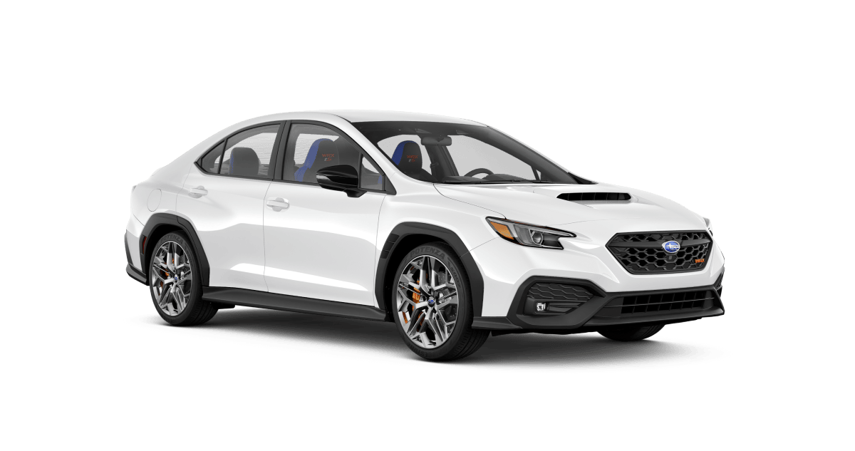 2026 Subaru WRX tS Shown in Ceramic White