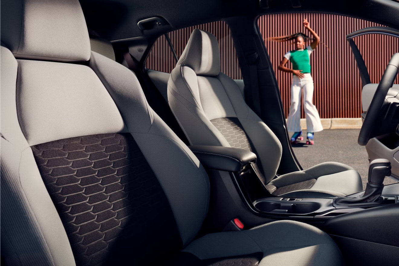 2027 Toyota Corolla Hatchback front seats
