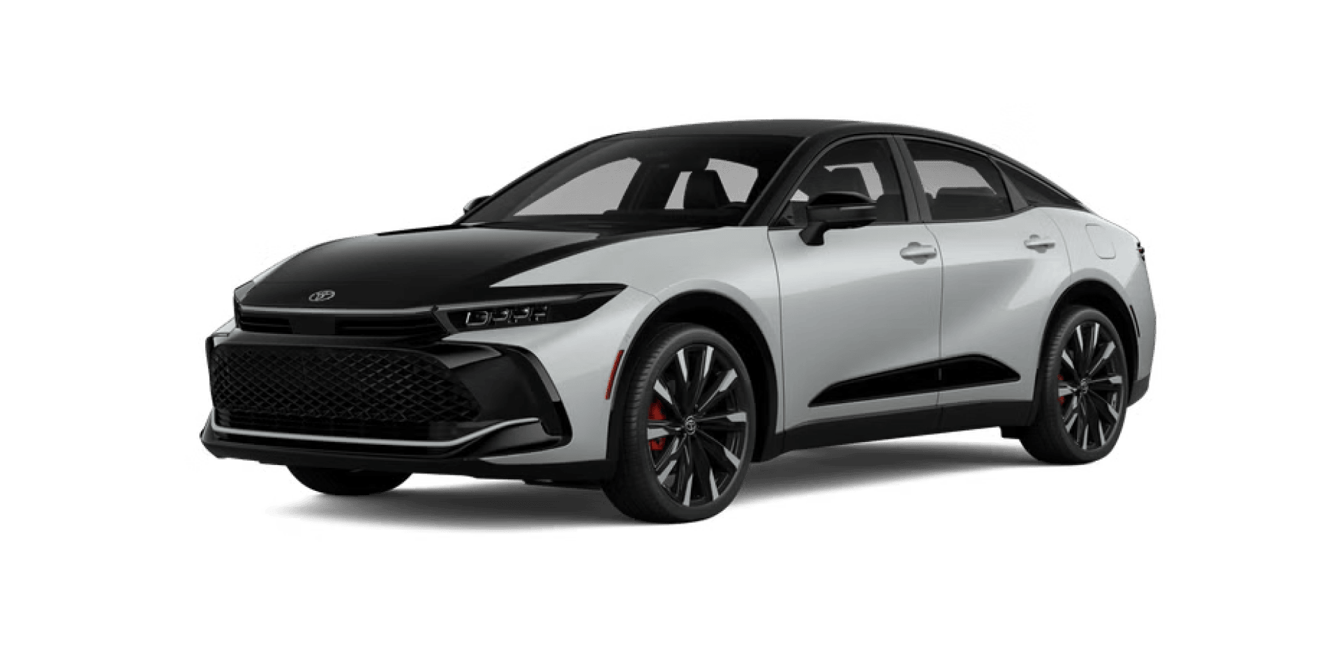 2027 Toyota Crown in Oxygen White with Black bi-tone