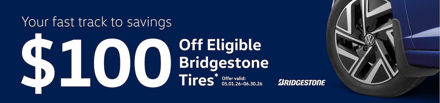 $100 off Eligible Bridgestone Tires