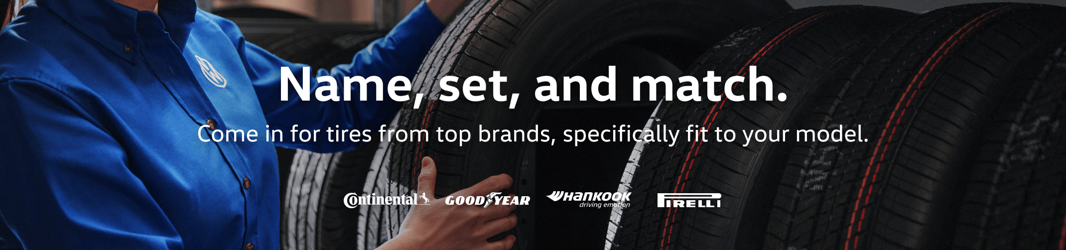 VW Approved tires.
