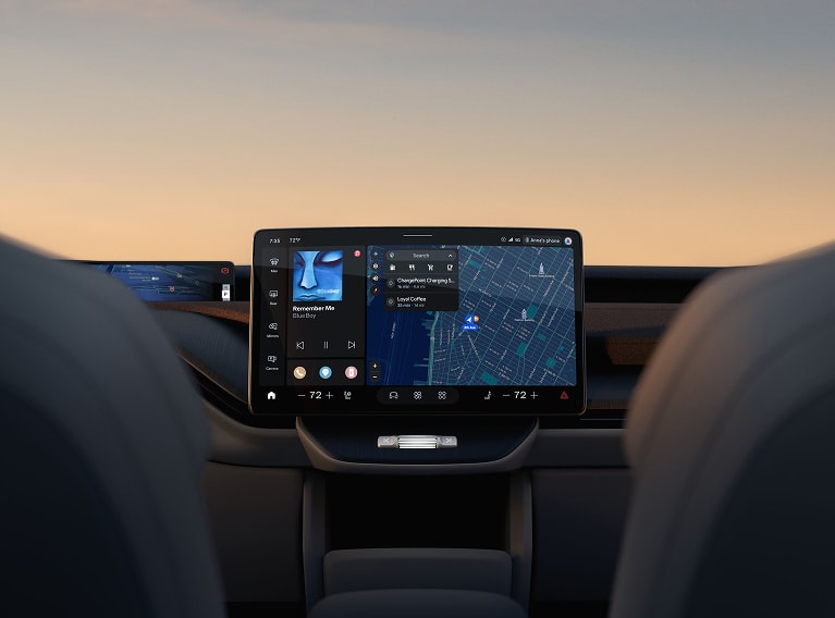 Volvo EX60 dashboard