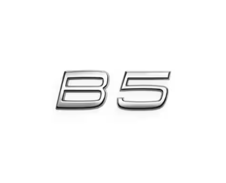 Volvo B5 AWD badge