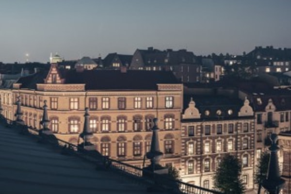 Gothenburg Sweden at night