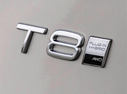 Volvo T8 badge
